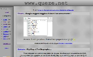 Miniature du site blog.queze.net